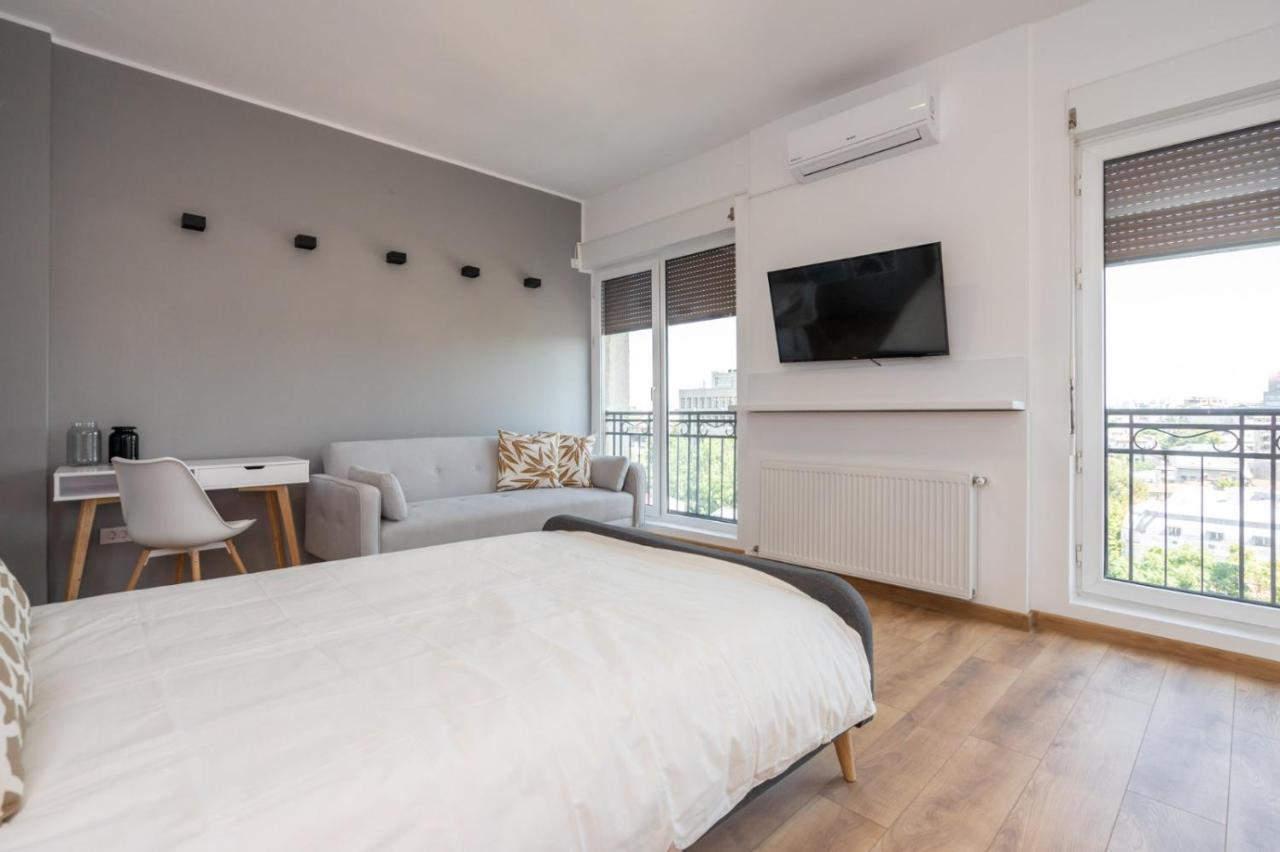 Alfie Center Apartment Bukarest Eksteriør billede